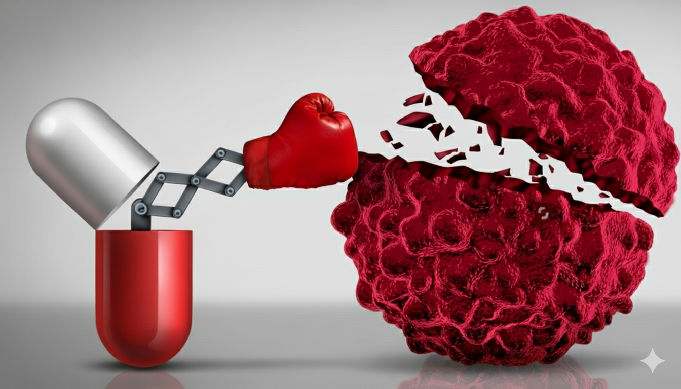Targeted therapy illustration